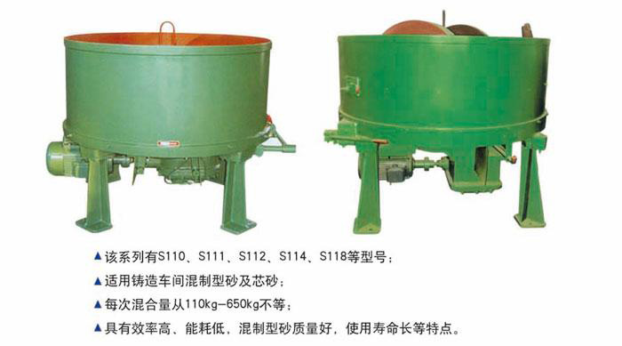 S11系列雙碾輪式混砂機在烘干砂處理中的優(yōu)勢與應用